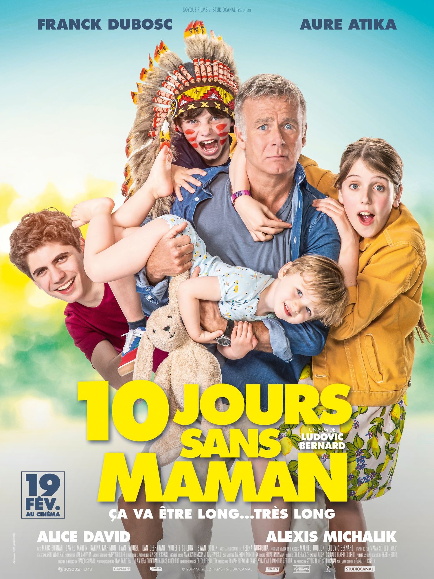 Mega Sized Movie Poster Image for 10 jours sans maman (#2 of 2)