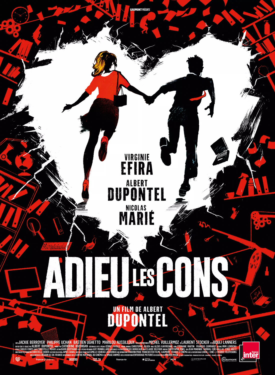 Extra Large Movie Poster Image for Adieu les cons (#1 of 2)