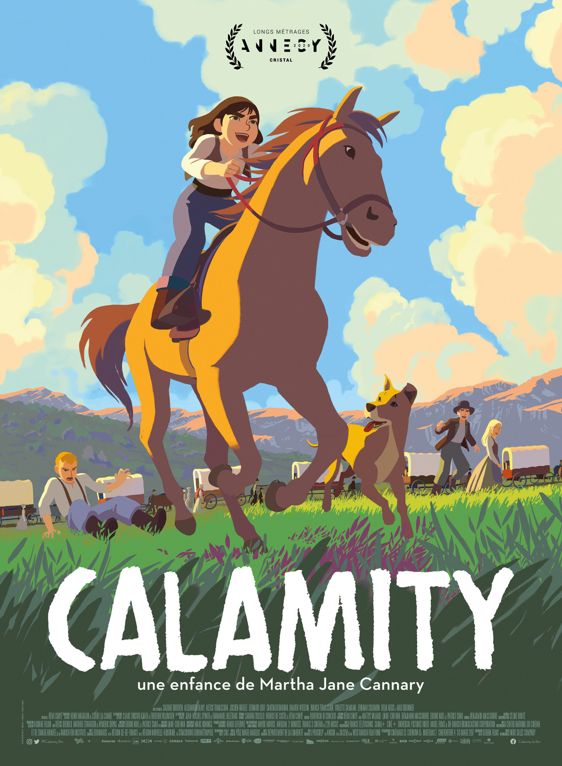 Extra Large Movie Poster Image for Calamity, une enfance de Martha Jane Cannary 