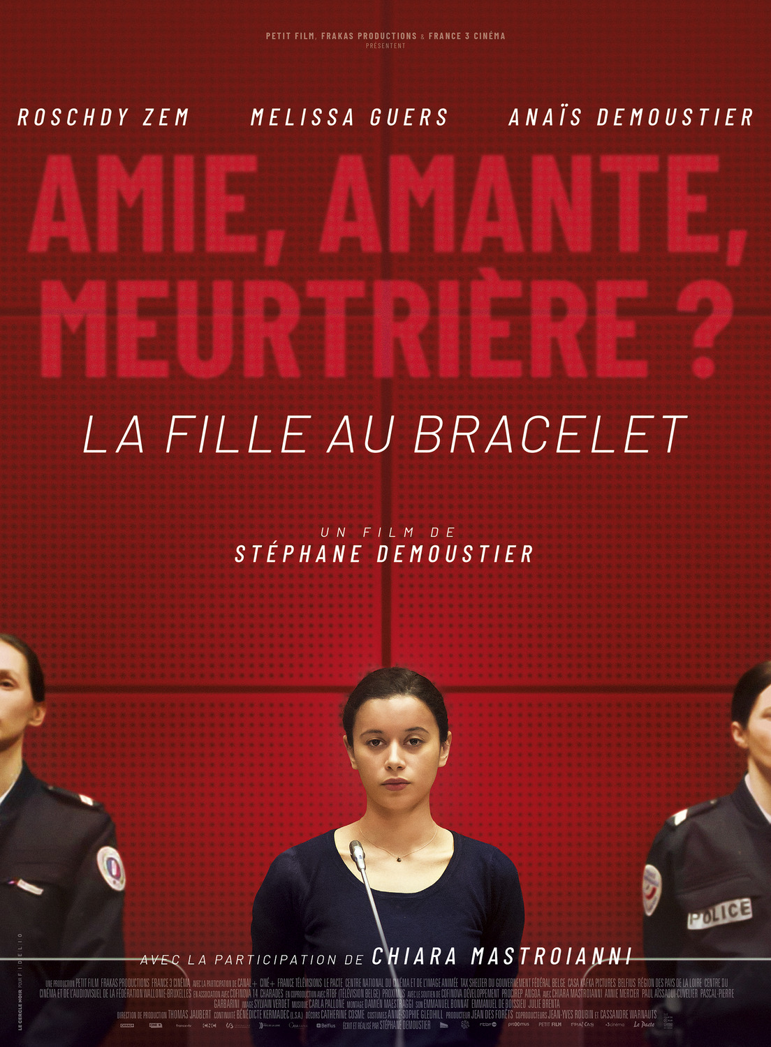 Extra Large Movie Poster Image for La fille au bracelet 