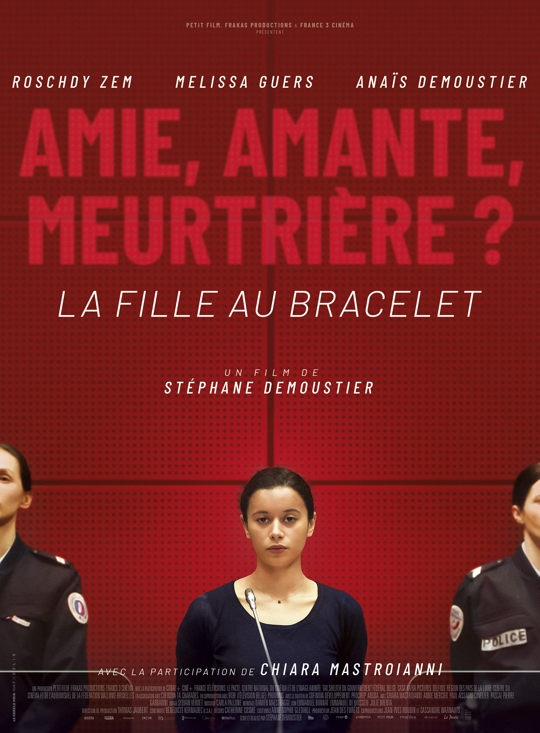Mega Sized Movie Poster Image for La fille au bracelet 