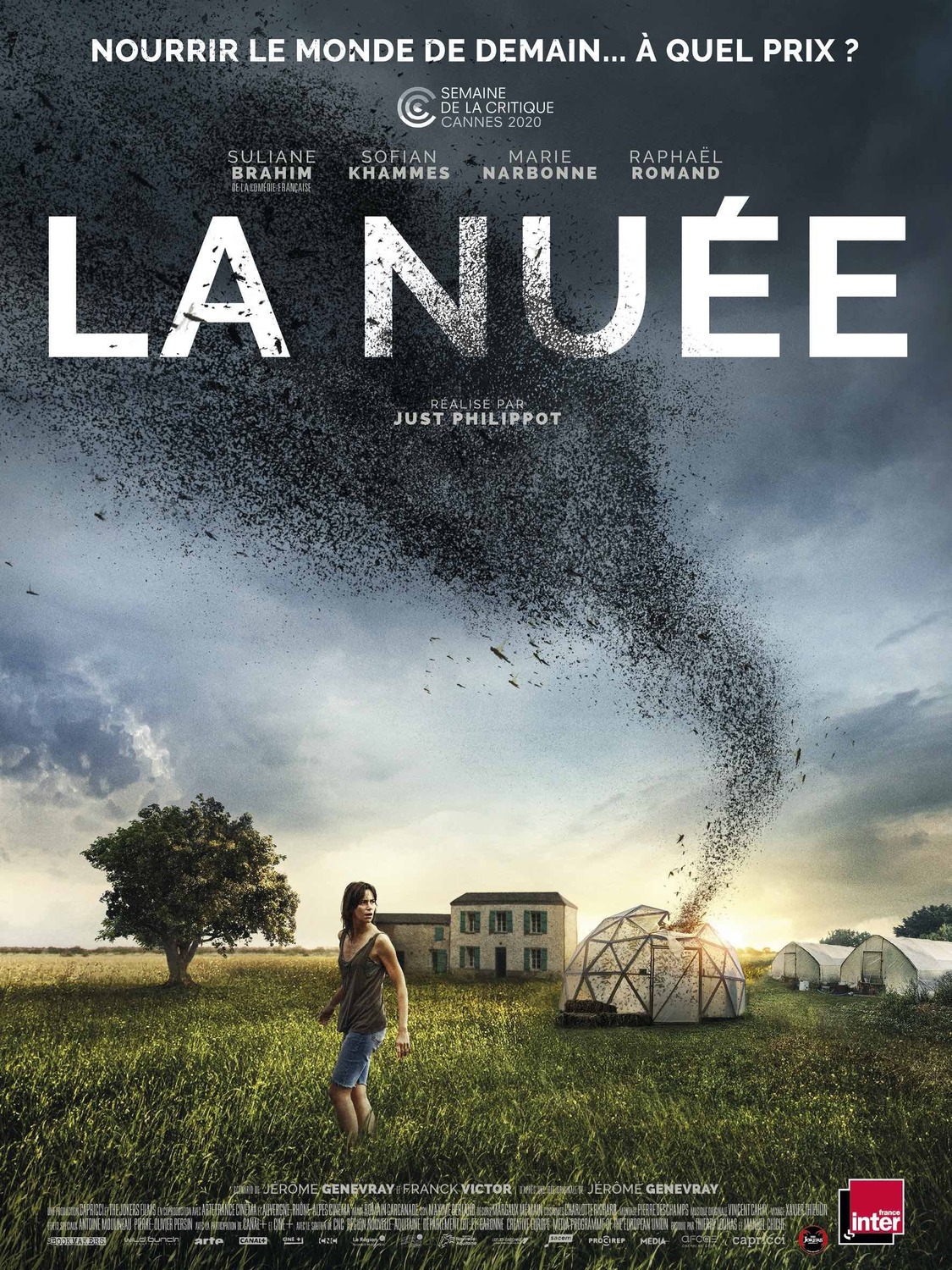 Extra Large Movie Poster Image for La nuée 