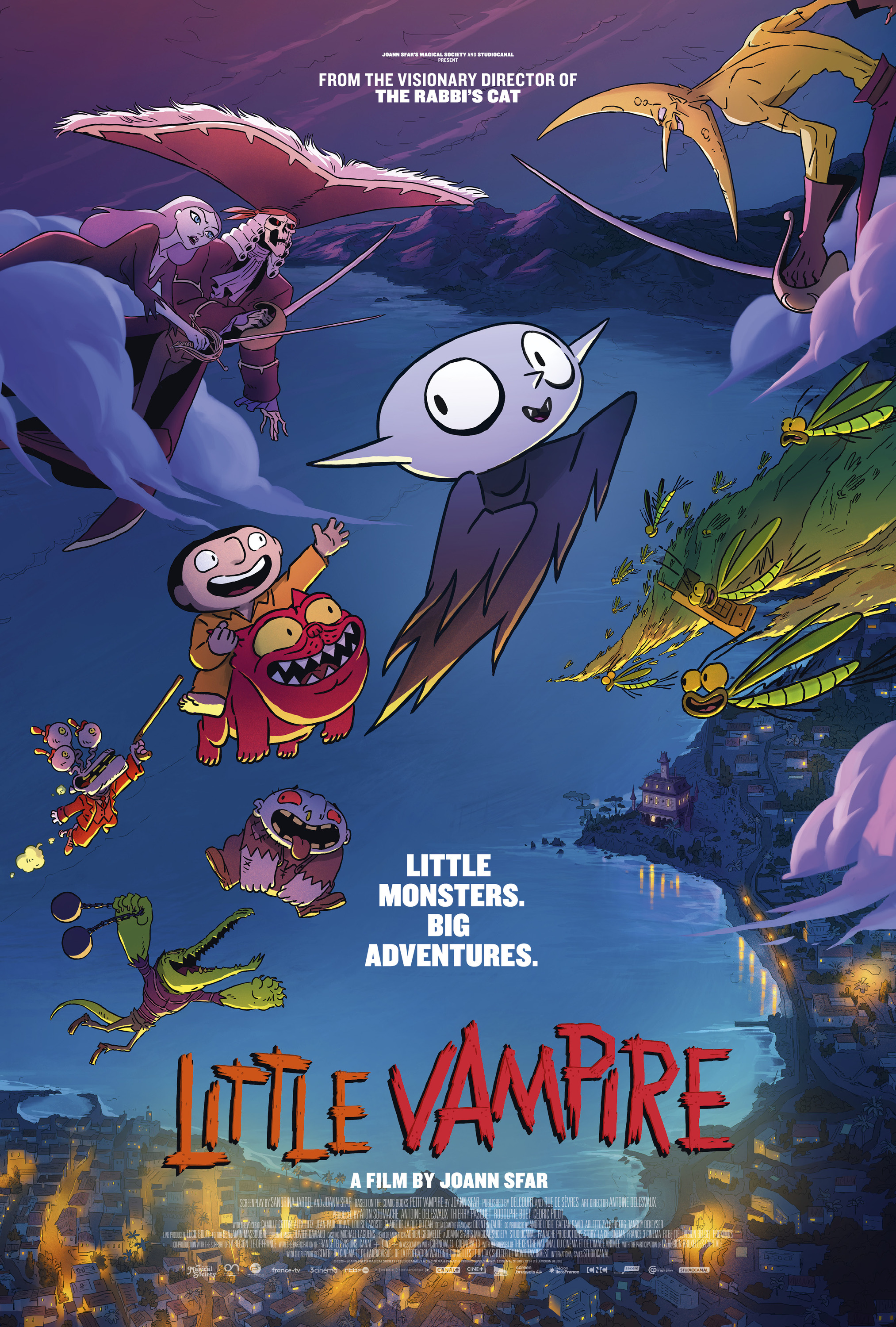 Mega Sized Movie Poster Image for Petit vampire (#3 of 3)