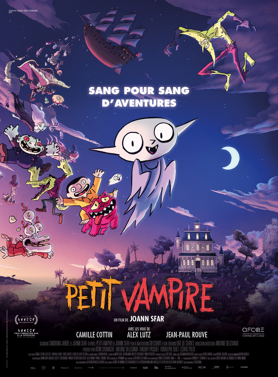 Extra Large Movie Poster Image for Petit vampire (#1 of 3)