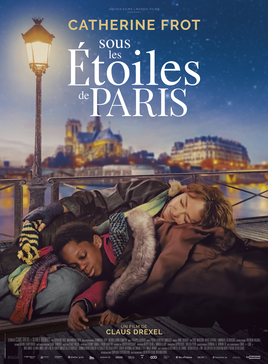 Extra Large Movie Poster Image for Sous les Etoiles de Paris 