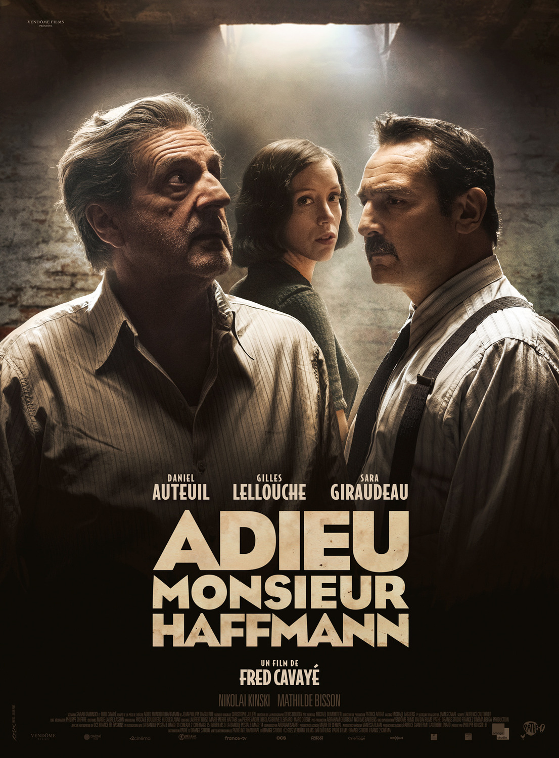 Extra Large Movie Poster Image for Adieu Monsieur Haffmann 