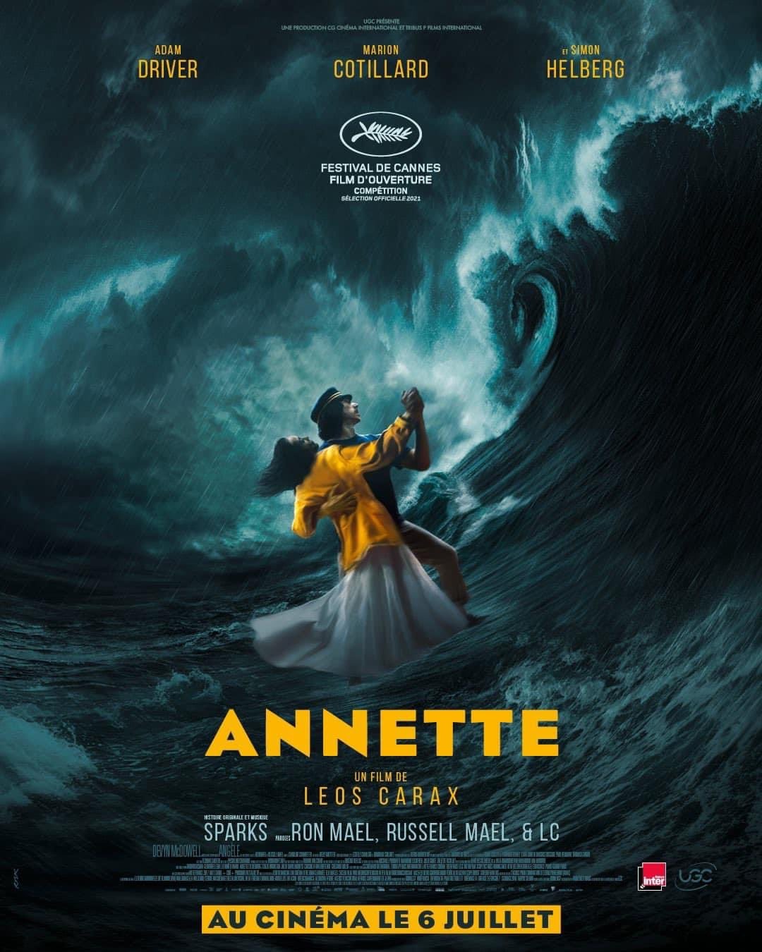 Extra Large Movie Poster Image for Annette 