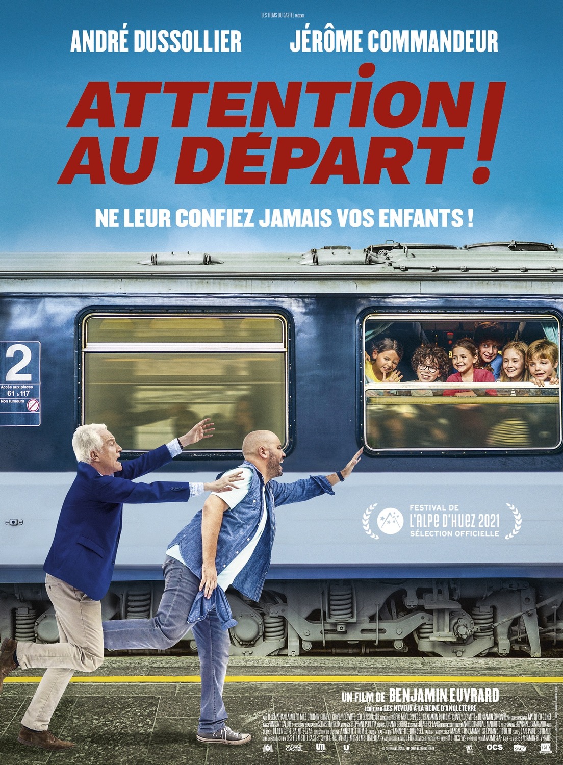 Extra Large Movie Poster Image for Attention au départ 