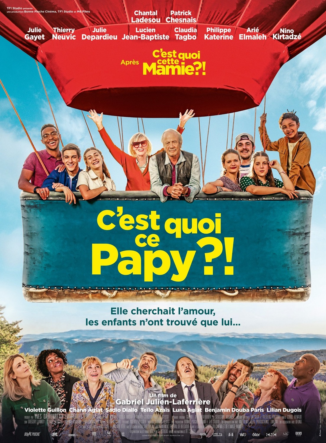 Extra Large Movie Poster Image for C'est quoi ce papy?! 