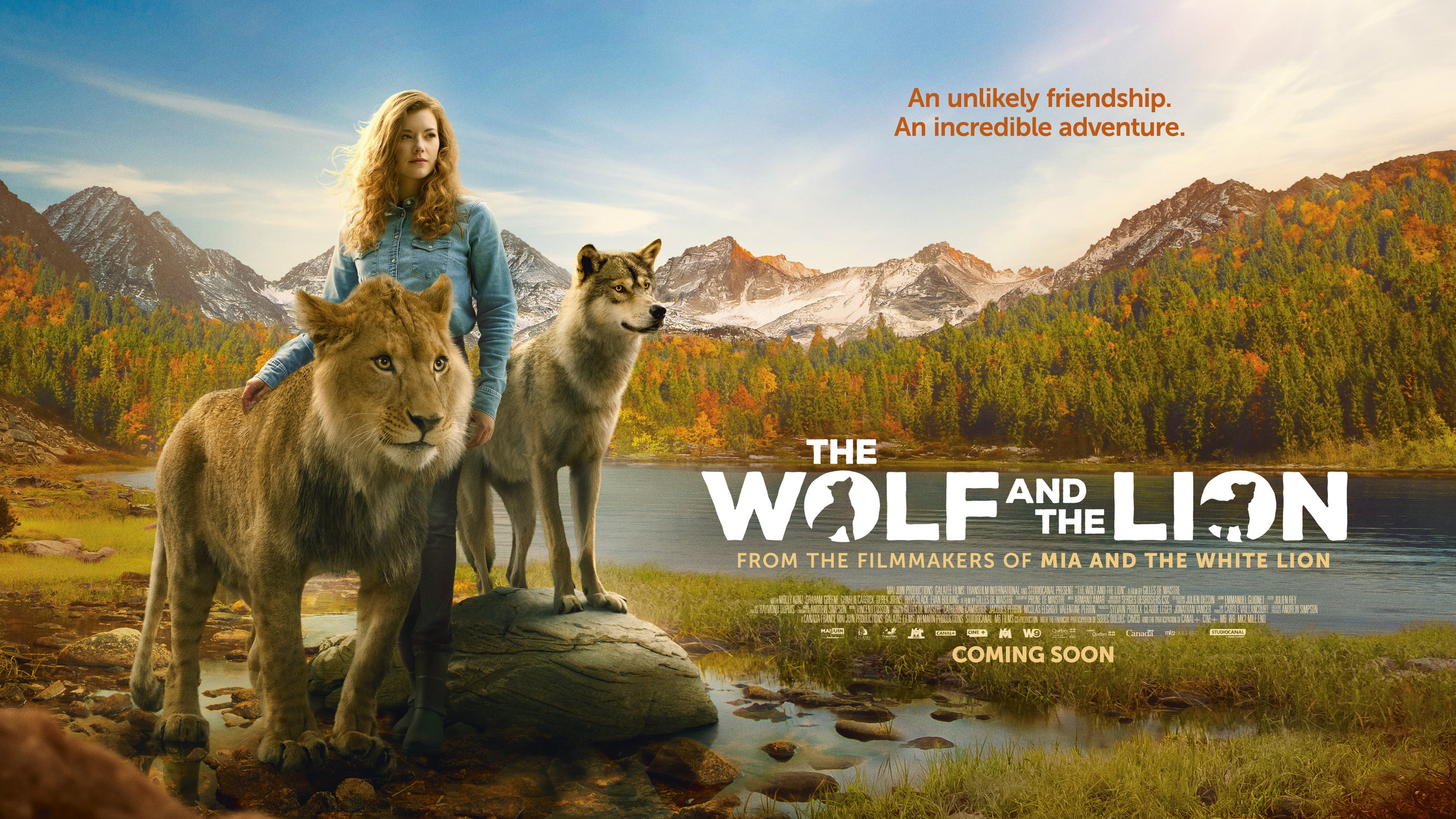Mega Sized Movie Poster Image for Le loup et le lion (#2 of 3)