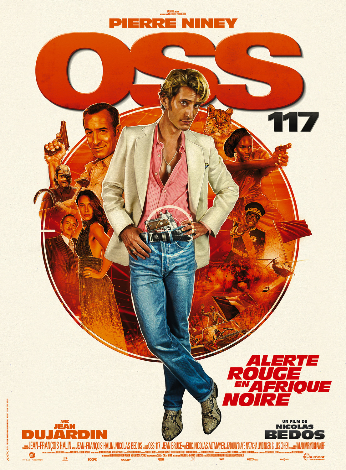Extra Large Movie Poster Image for OSS 117: Alerte rouge en Afrique noire (#2 of 4)