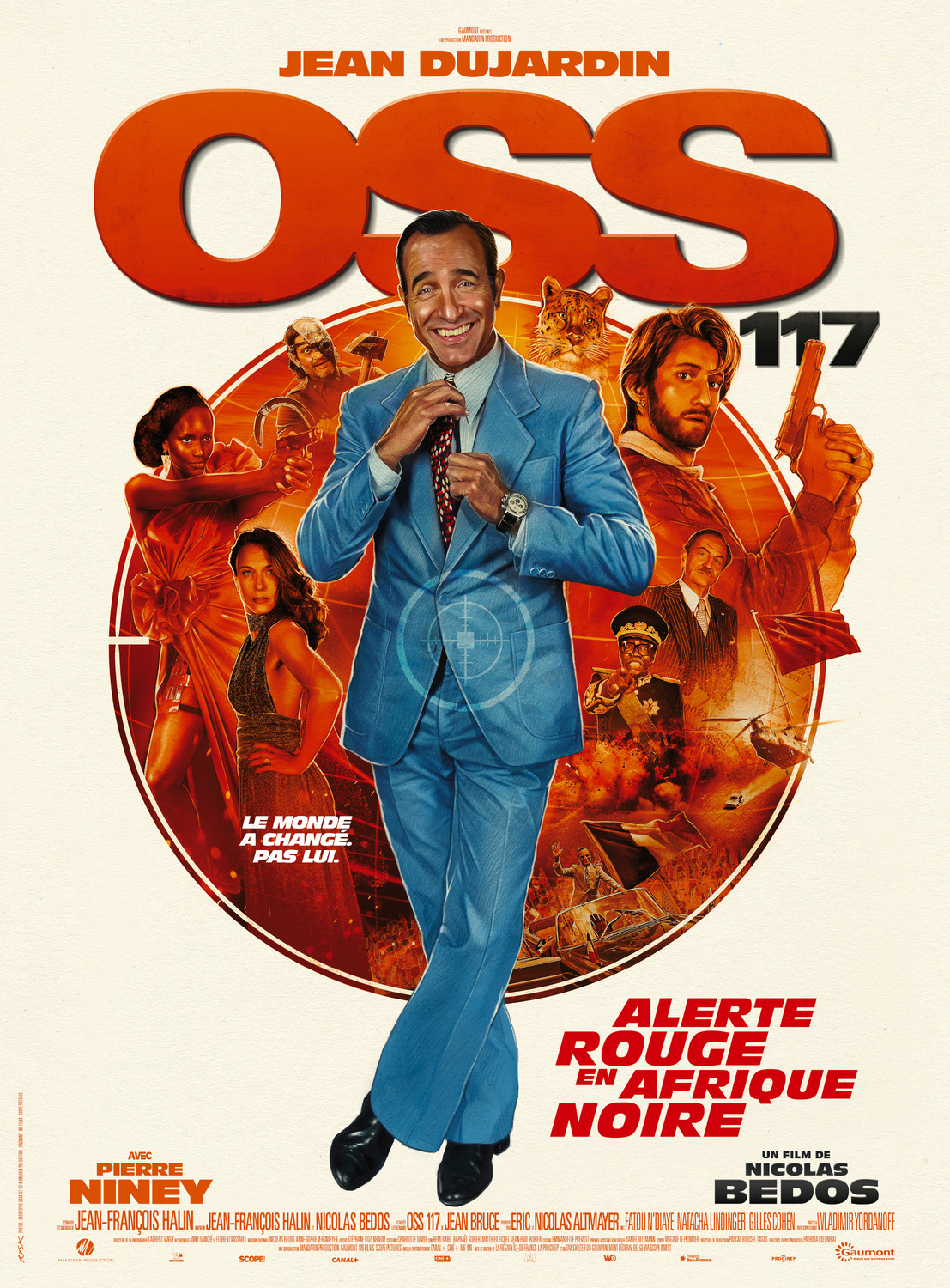 Extra Large Movie Poster Image for OSS 117: Alerte rouge en Afrique noire (#1 of 3)