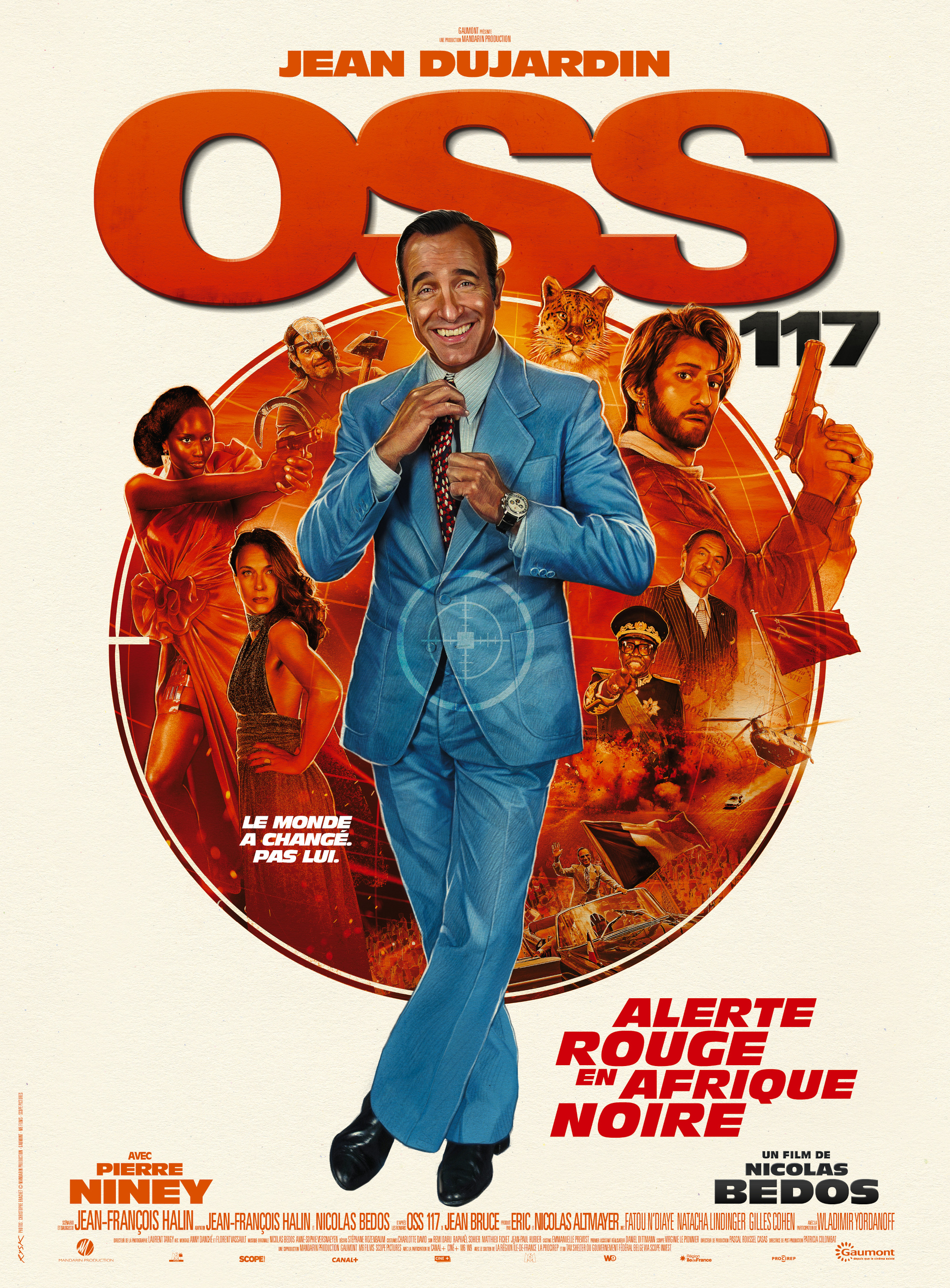 Mega Sized Movie Poster Image for OSS 117: Alerte rouge en Afrique noire (#1 of 4)