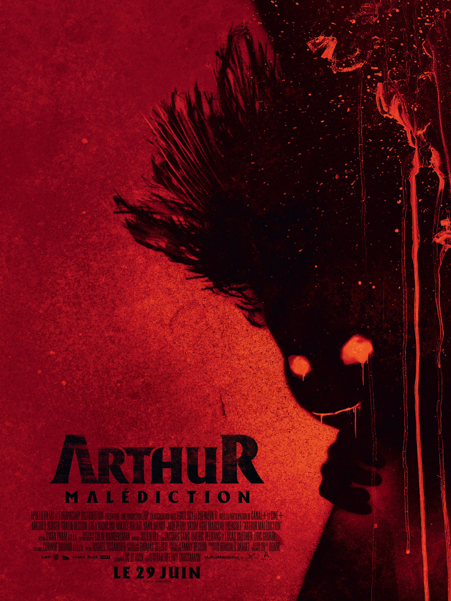 Mega Sized Movie Poster Image for Arthur, malédiction (#2 of 6)
