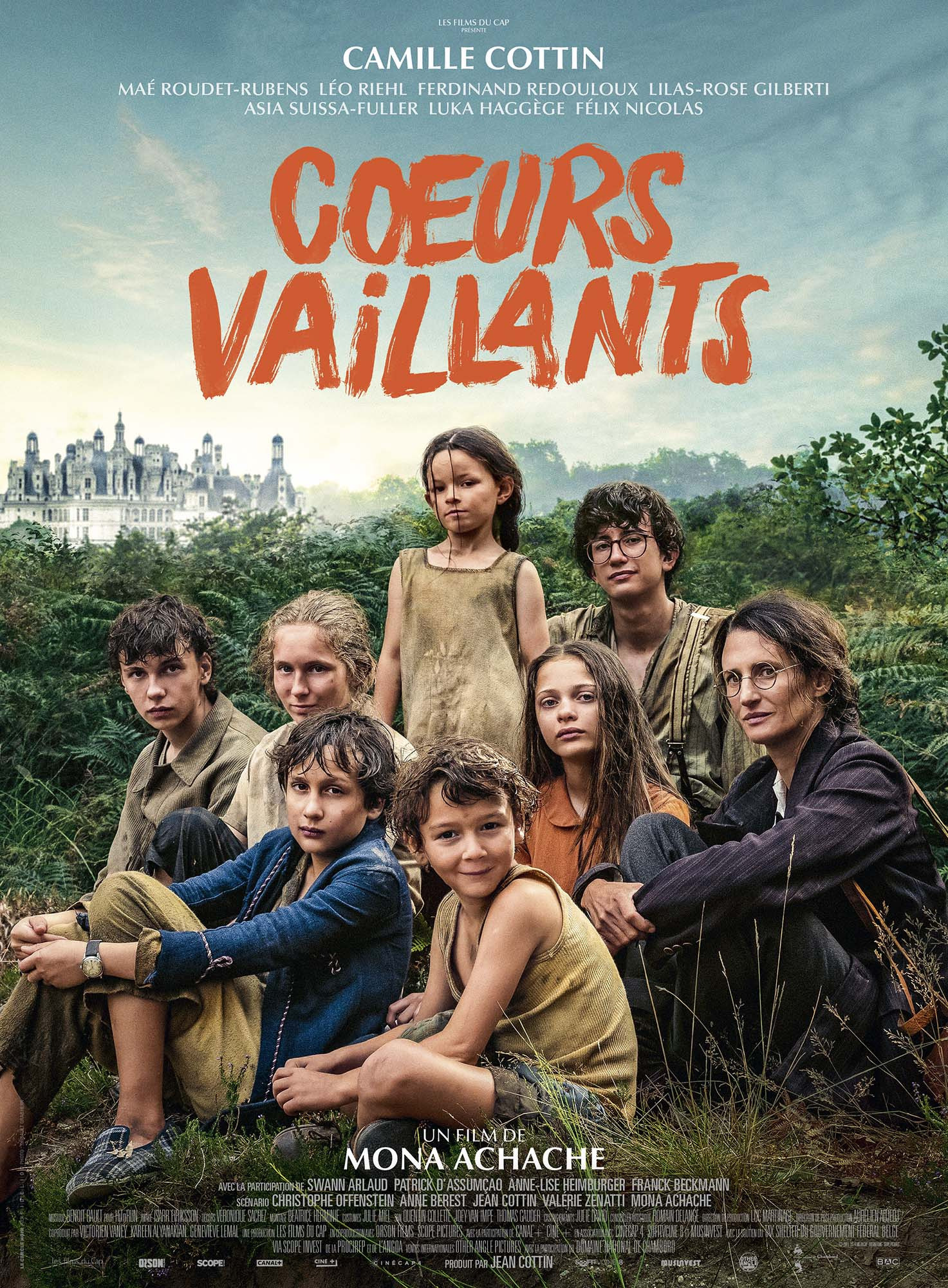 Mega Sized Movie Poster Image for Coeurs vaillants 
