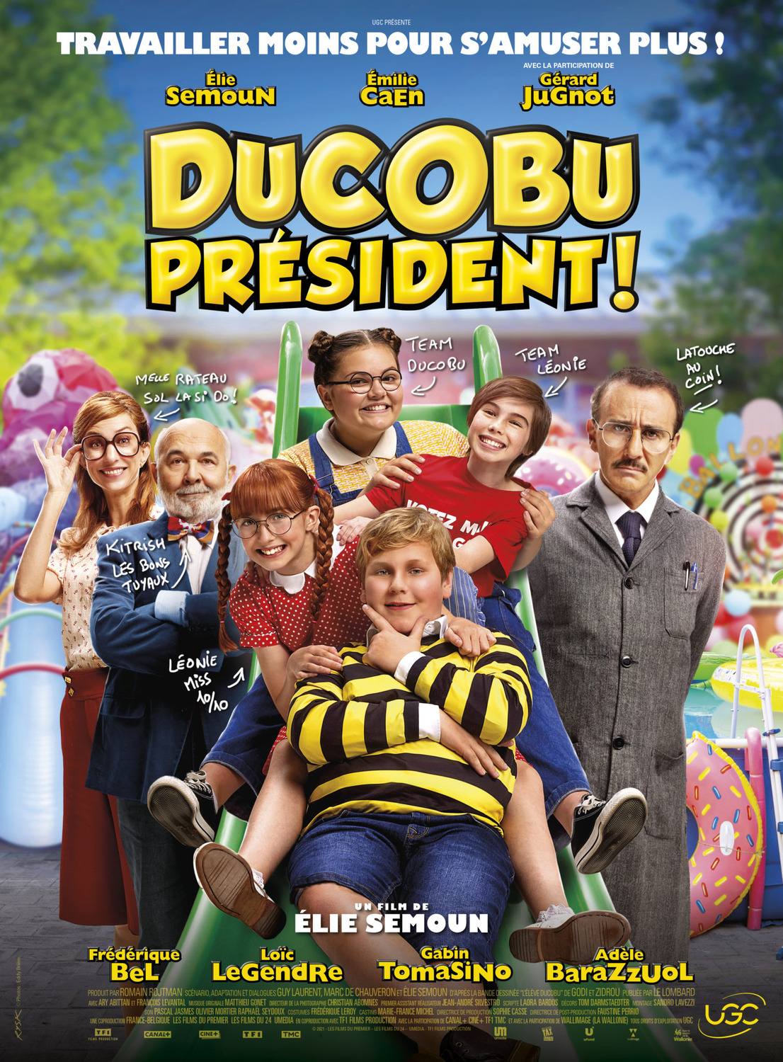 Extra Large Movie Poster Image for Ducobu Président ! 