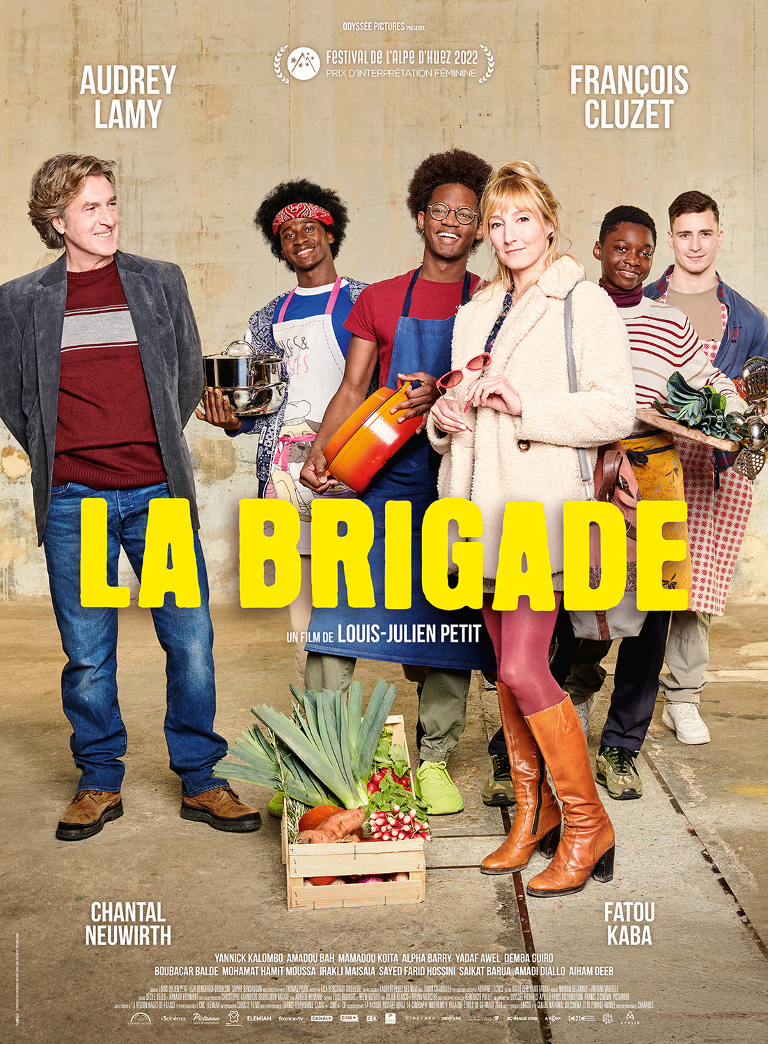 Extra Large Movie Poster Image for La brigade (#1 of 2)