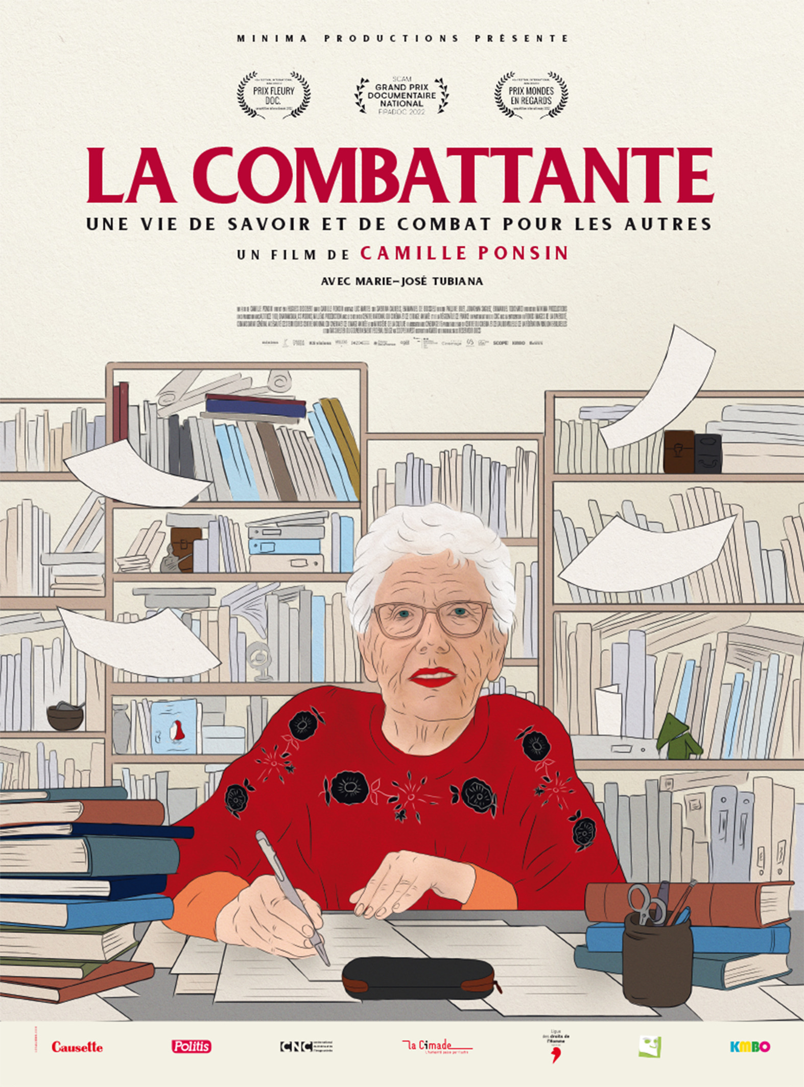 Mega Sized Movie Poster Image for La combattante 