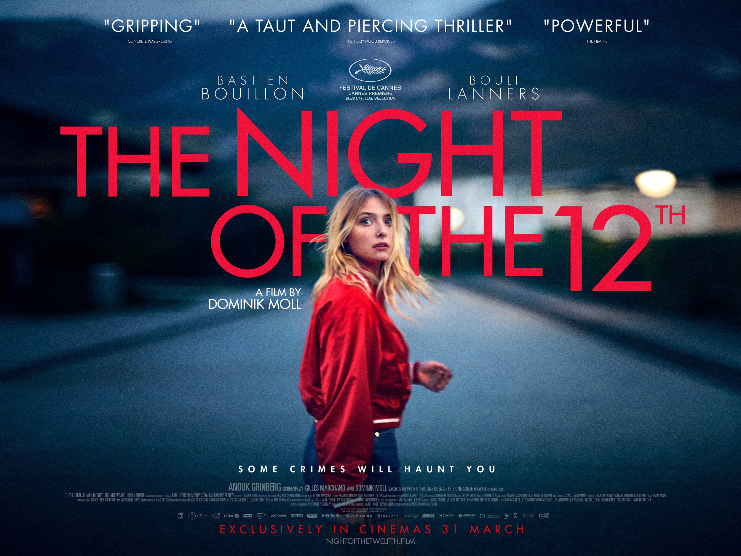 Mega Sized Movie Poster Image for La nuit du 12 (#2 of 2)