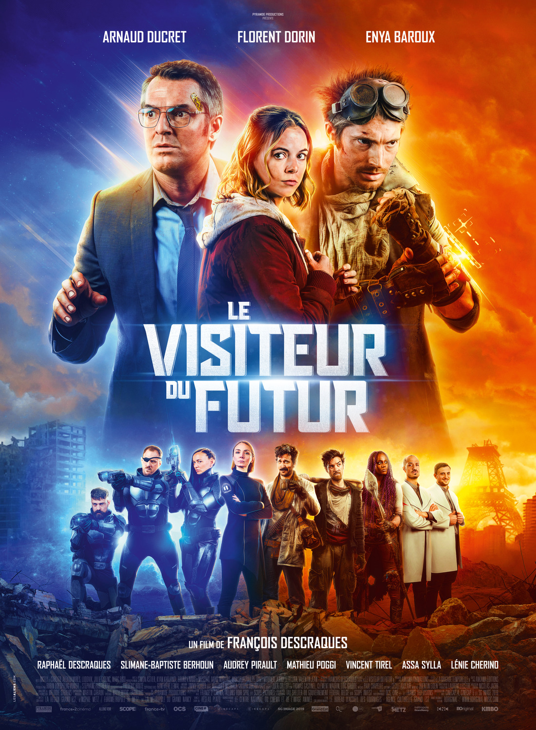 Extra Large Movie Poster Image for Le visiteur du futur (#2 of 2)