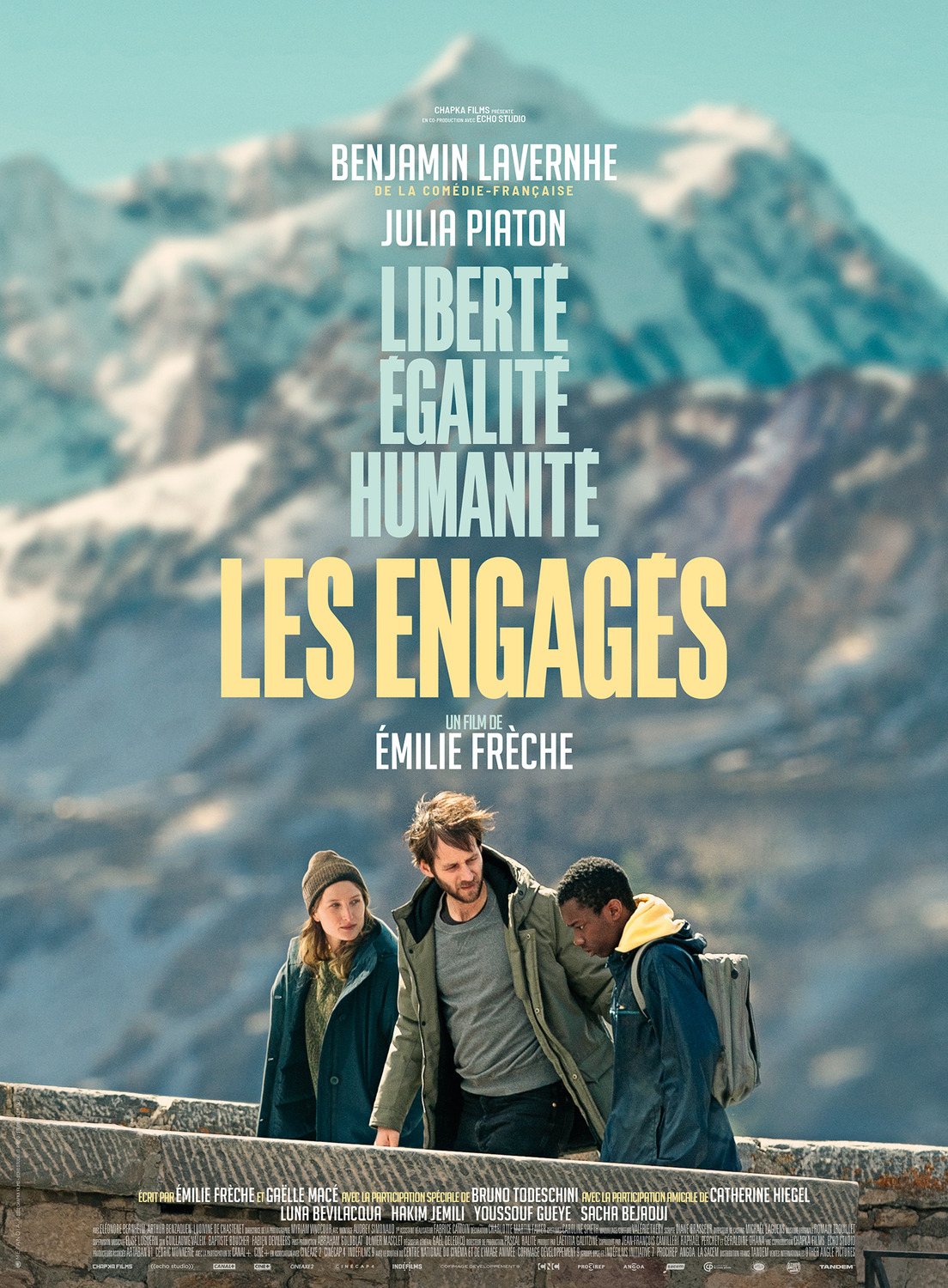 Extra Large Movie Poster Image for Les engagés 