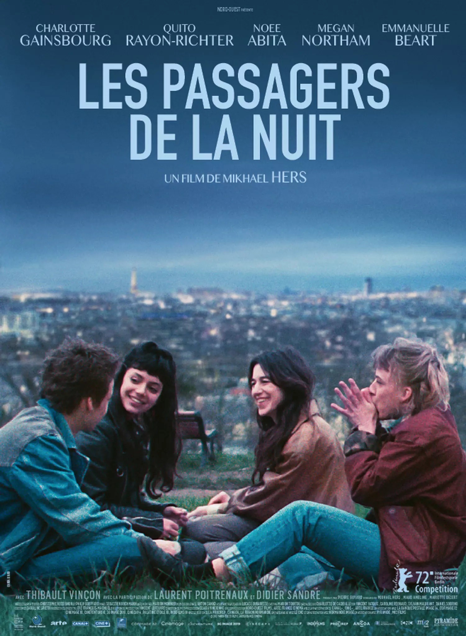 Mega Sized Movie Poster Image for Les passagers de la nuit 