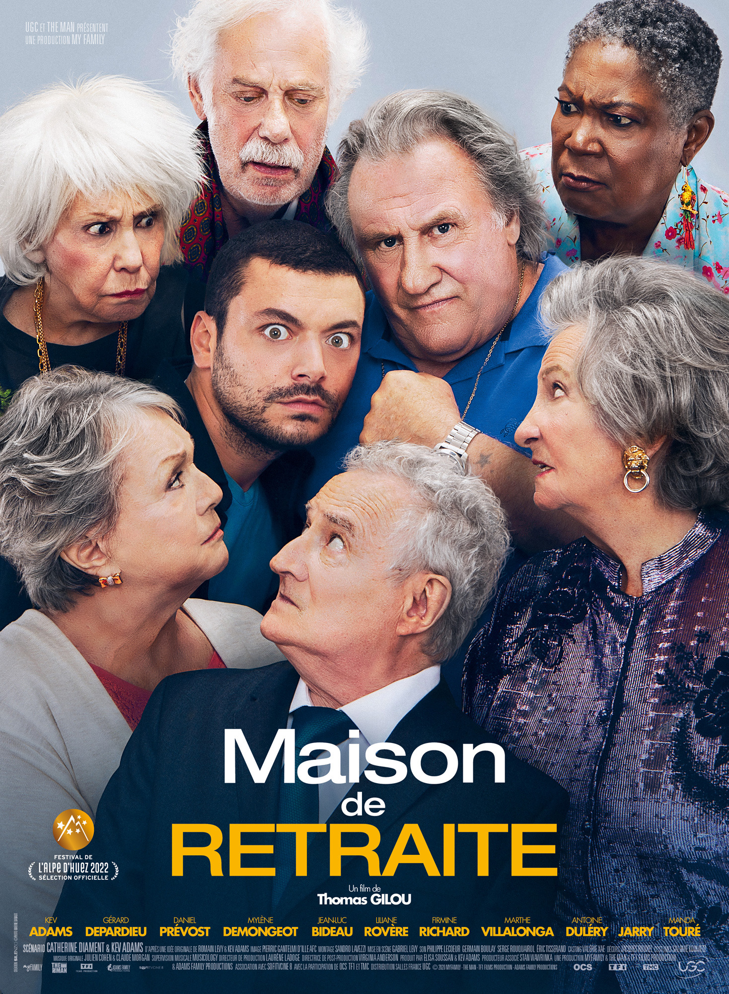 Mega Sized Movie Poster Image for Maison de retraite 