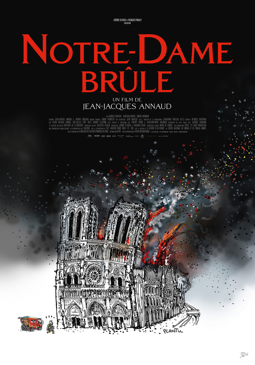 Extra Large Movie Poster Image for Notre-Dame brûle (#1 of 2)