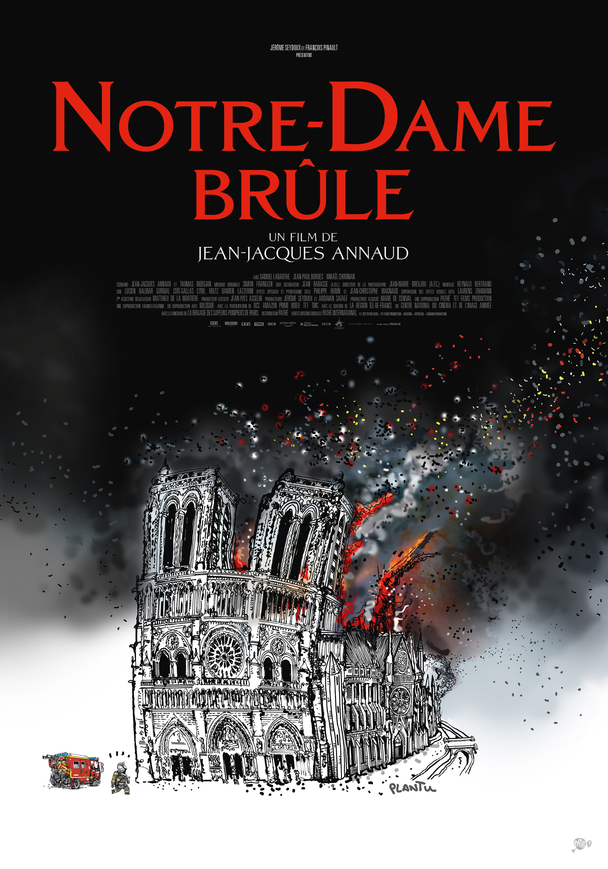 Mega Sized Movie Poster Image for Notre-Dame brûle (#1 of 4)