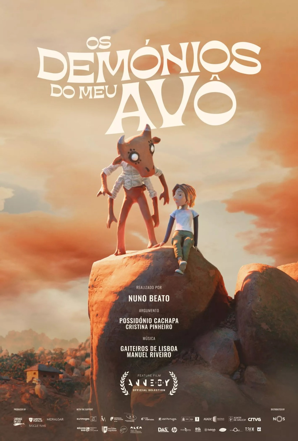 Extra Large Movie Poster Image for Os Demónios do Meu Avô 