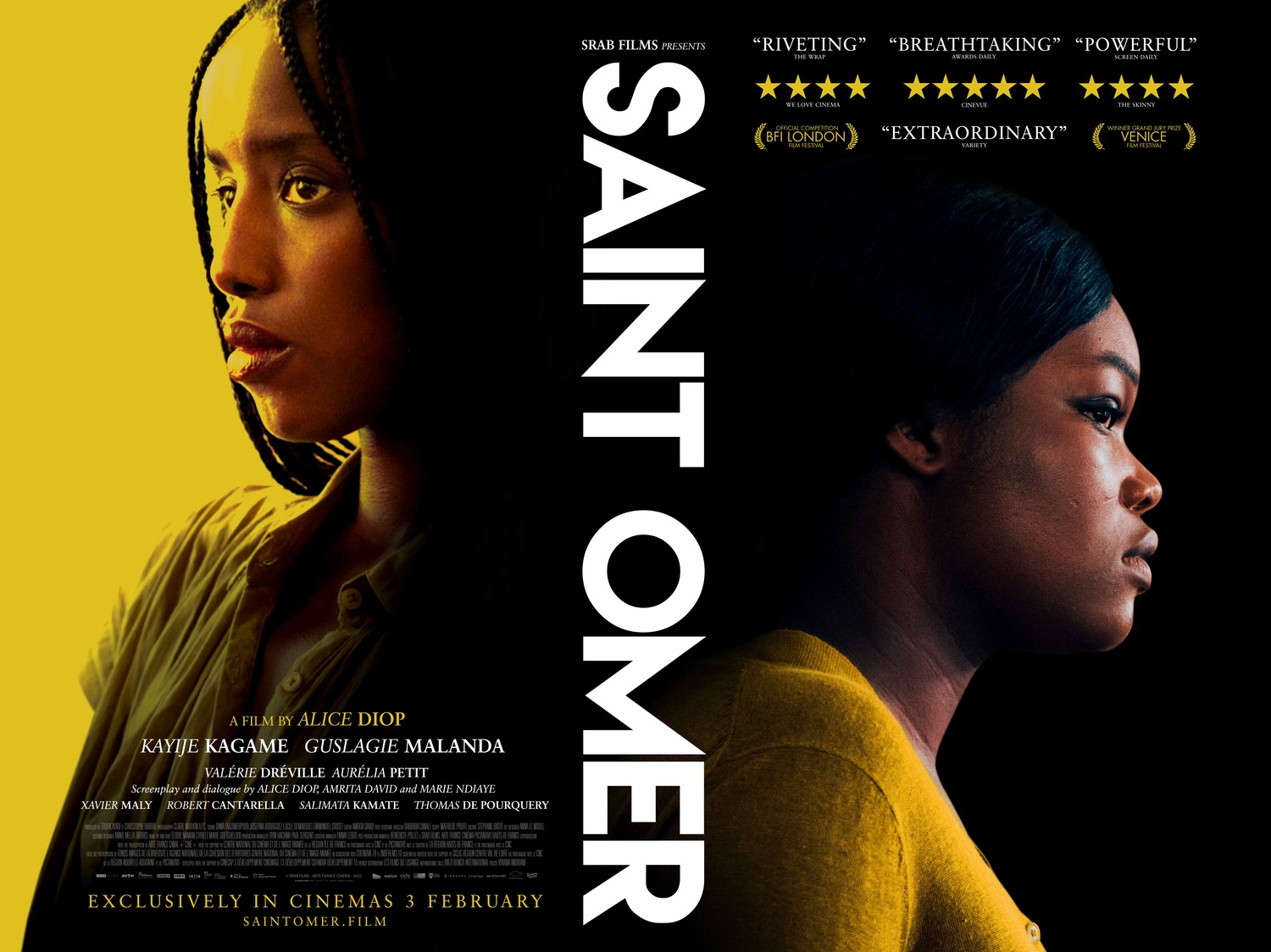 Extra Large Movie Poster Image for Saint Omer (#3 of 3)