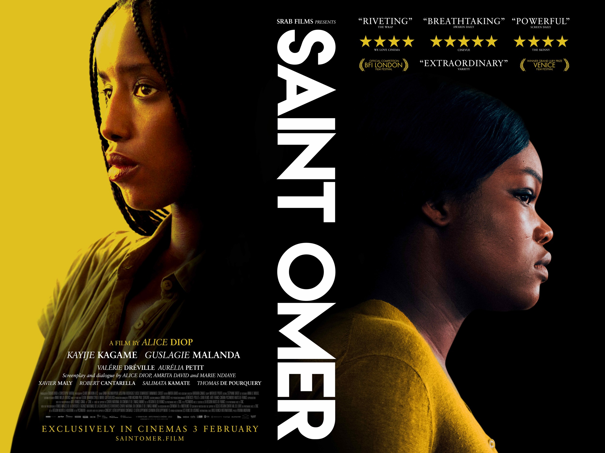Mega Sized Movie Poster Image for Saint Omer (#3 of 3)