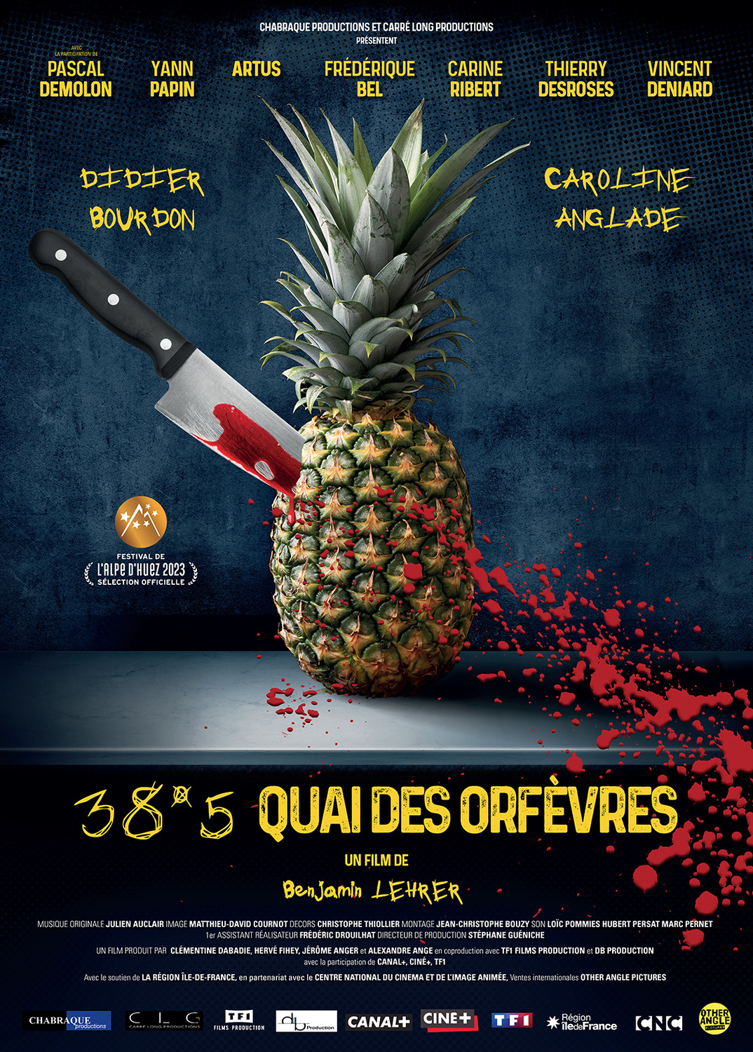 Extra Large Movie Poster Image for 38°5 quai des Orfèvres (#1 of 2)