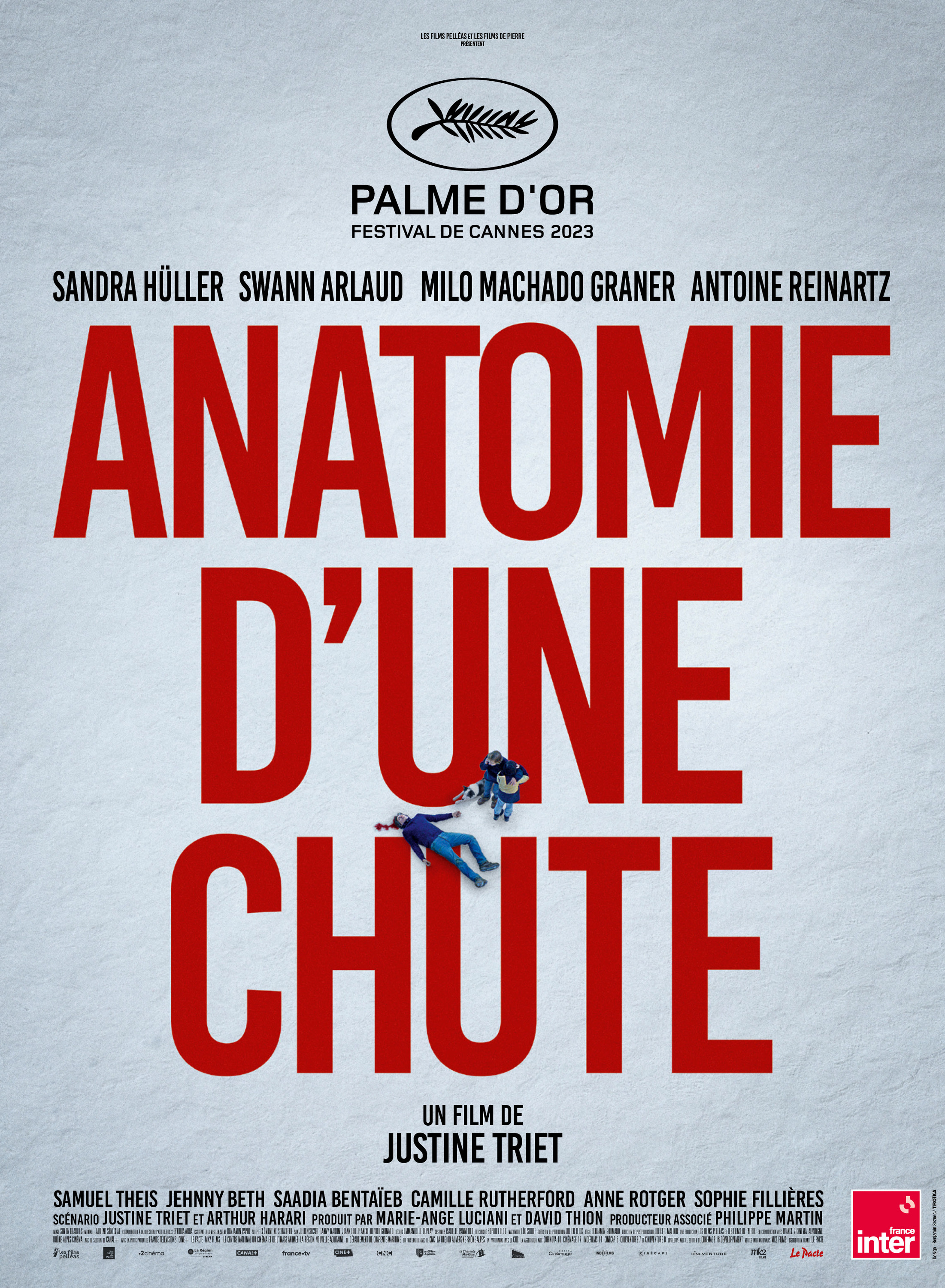 Mega Sized Movie Poster Image for Anatomie d'une chute (#1 of 6)