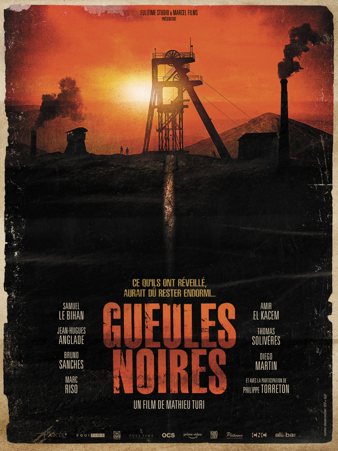 Extra Large Movie Poster Image for Gueules Noires (#2 of 6)