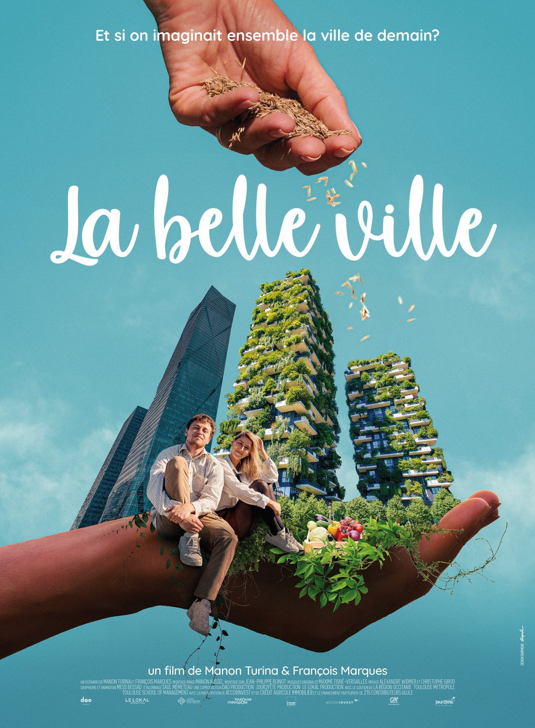 Extra Large Movie Poster Image for La belle ville 
