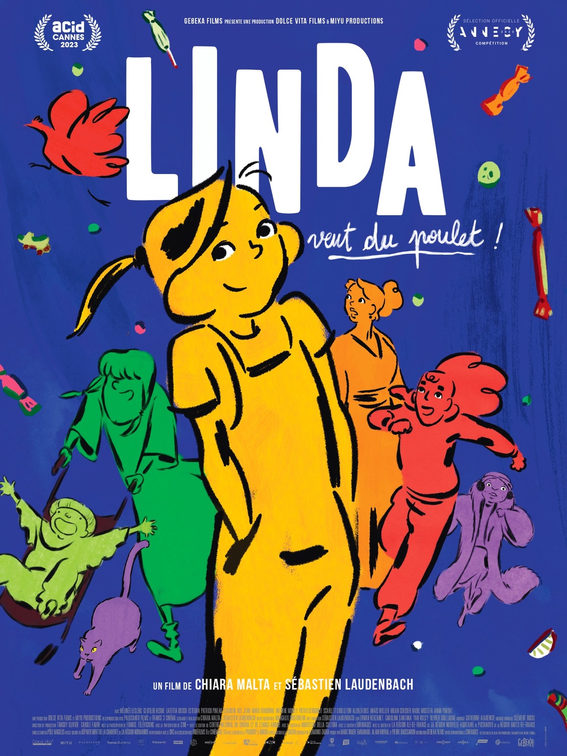 Extra Large Movie Poster Image for Linda veut du poulet! (#1 of 2)