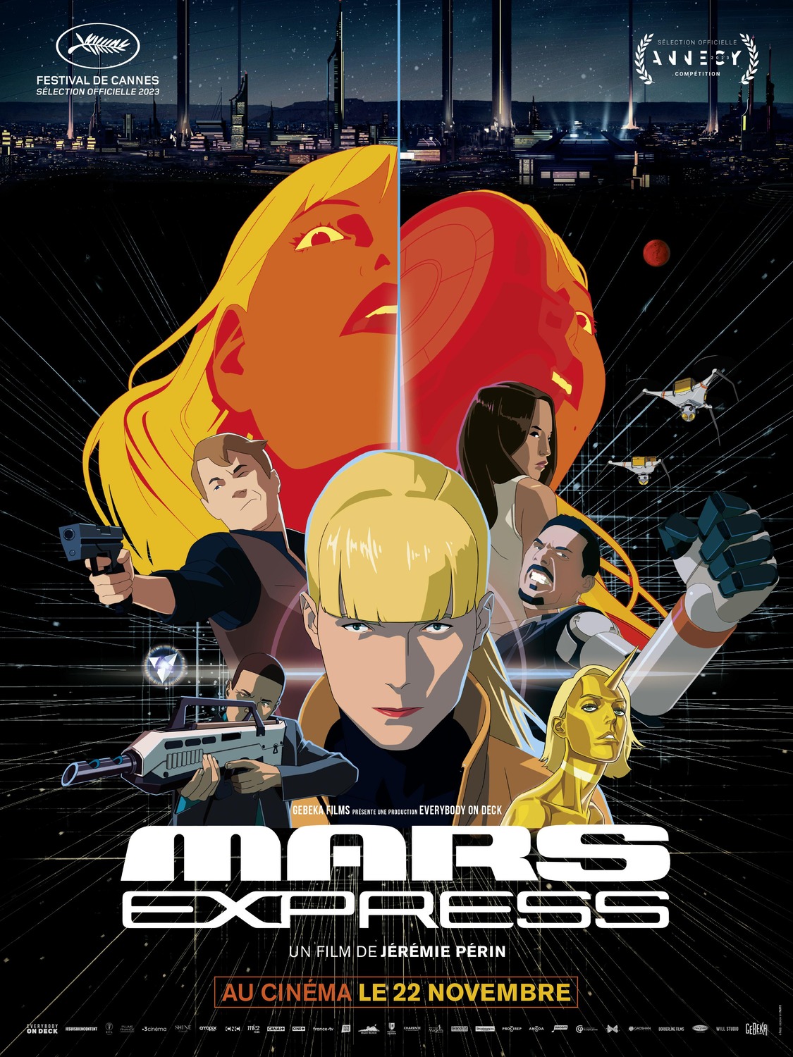 Extra Large Movie Poster Image for Mars Express 