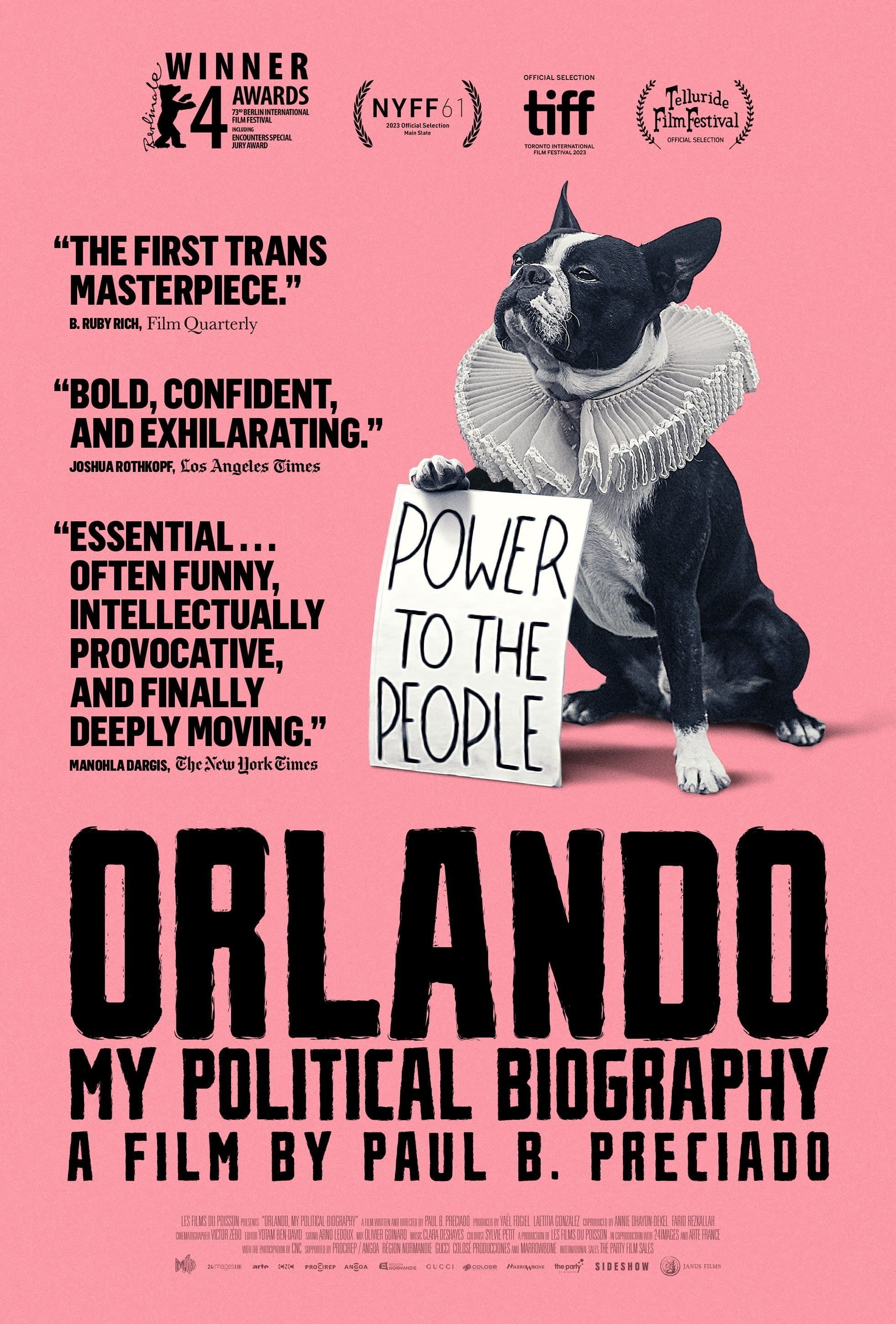 Mega Sized Movie Poster Image for Orlando, ma biographie politique 