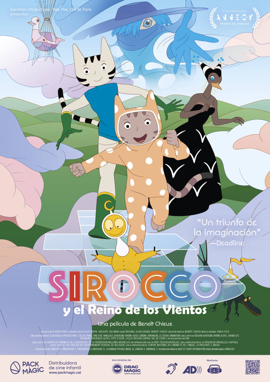 Sirocco et le royaume des courants d'air Movie Poster