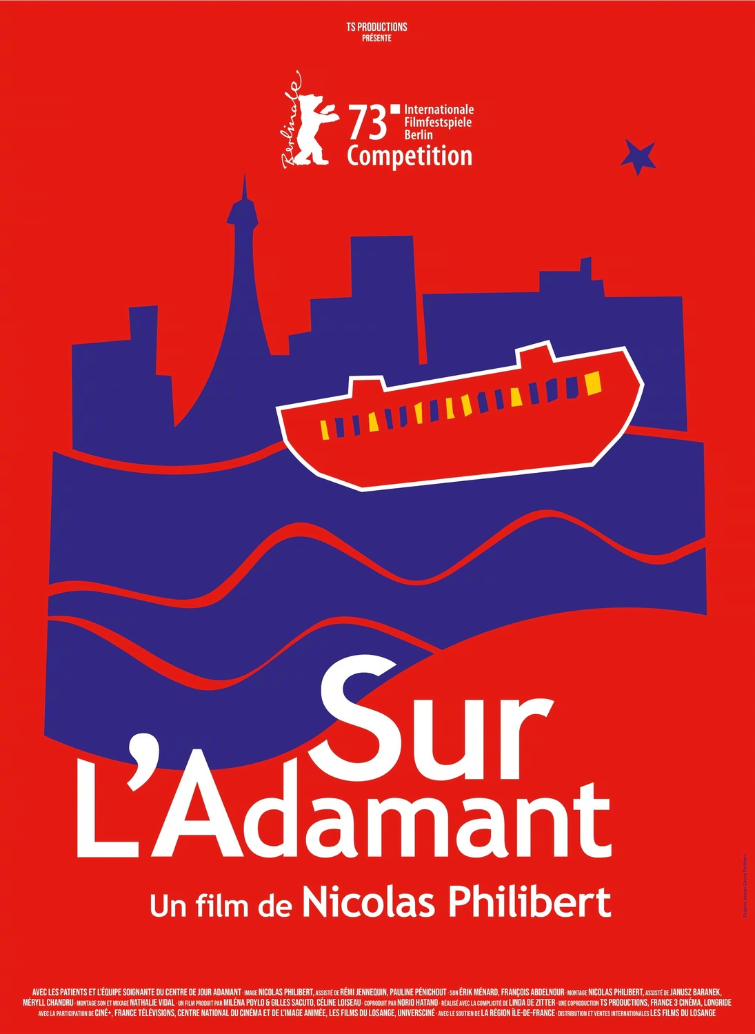Extra Large Movie Poster Image for Sur l'Adamant (#1 of 3)