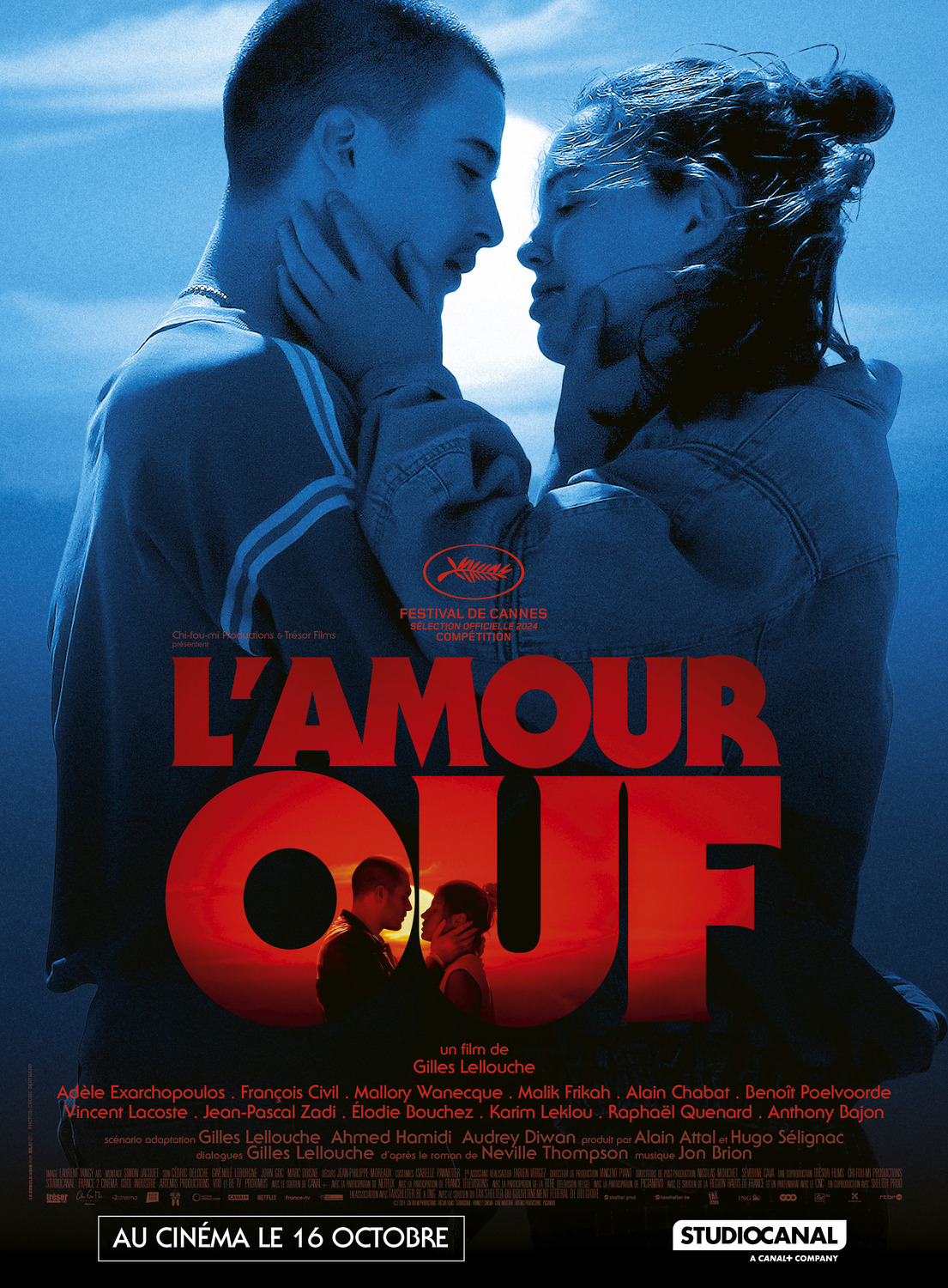 Extra Large Movie Poster Image for L'amour ouf (#1 of 4)