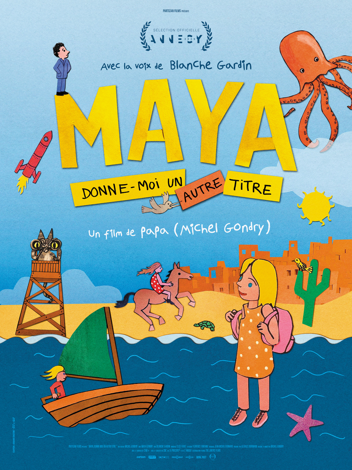 Extra Large Movie Poster Image for Maya, donne-moi un titre (#2 of 2)