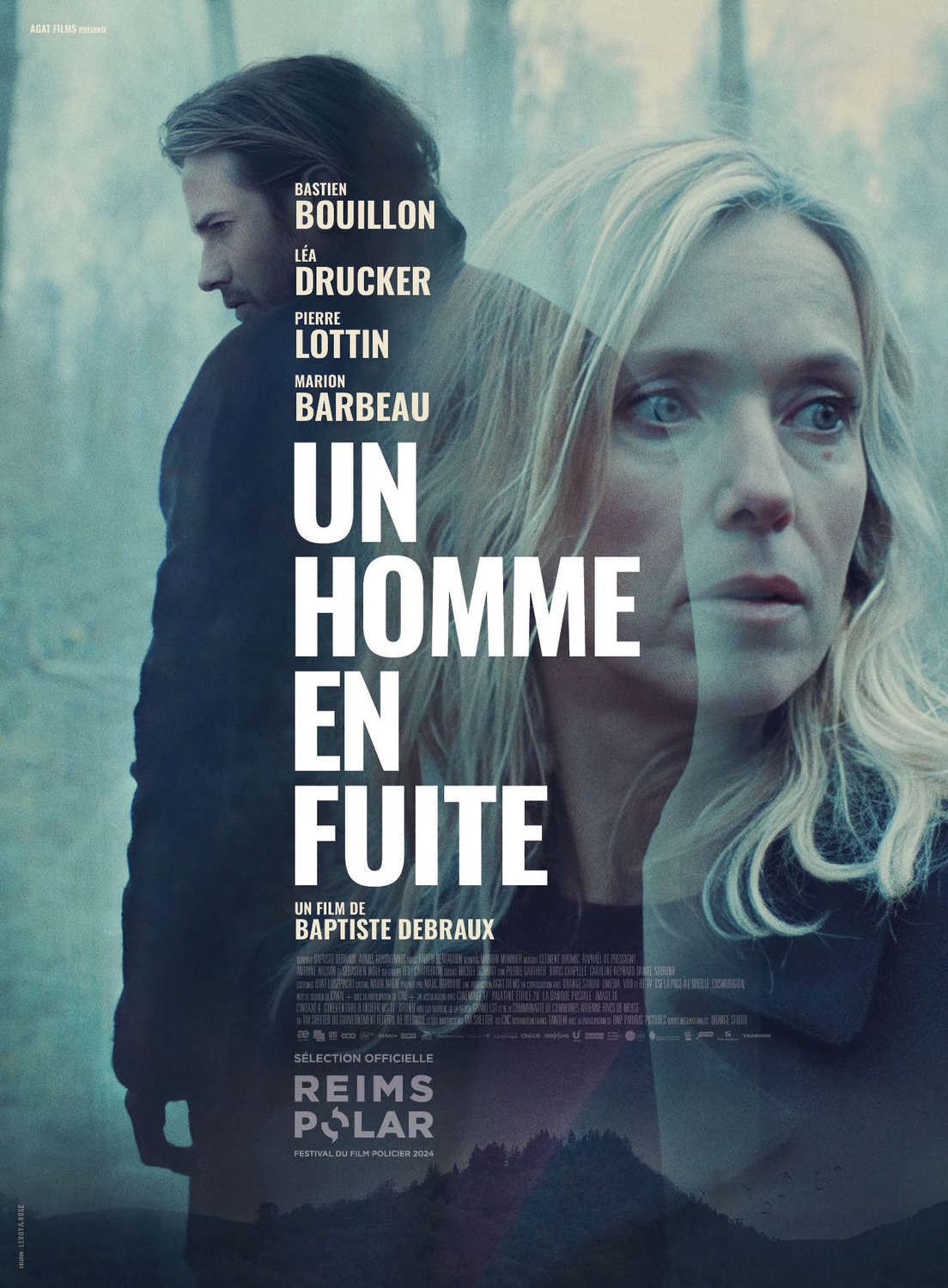 Extra Large Movie Poster Image for Un homme en fuite (#1 of 5)