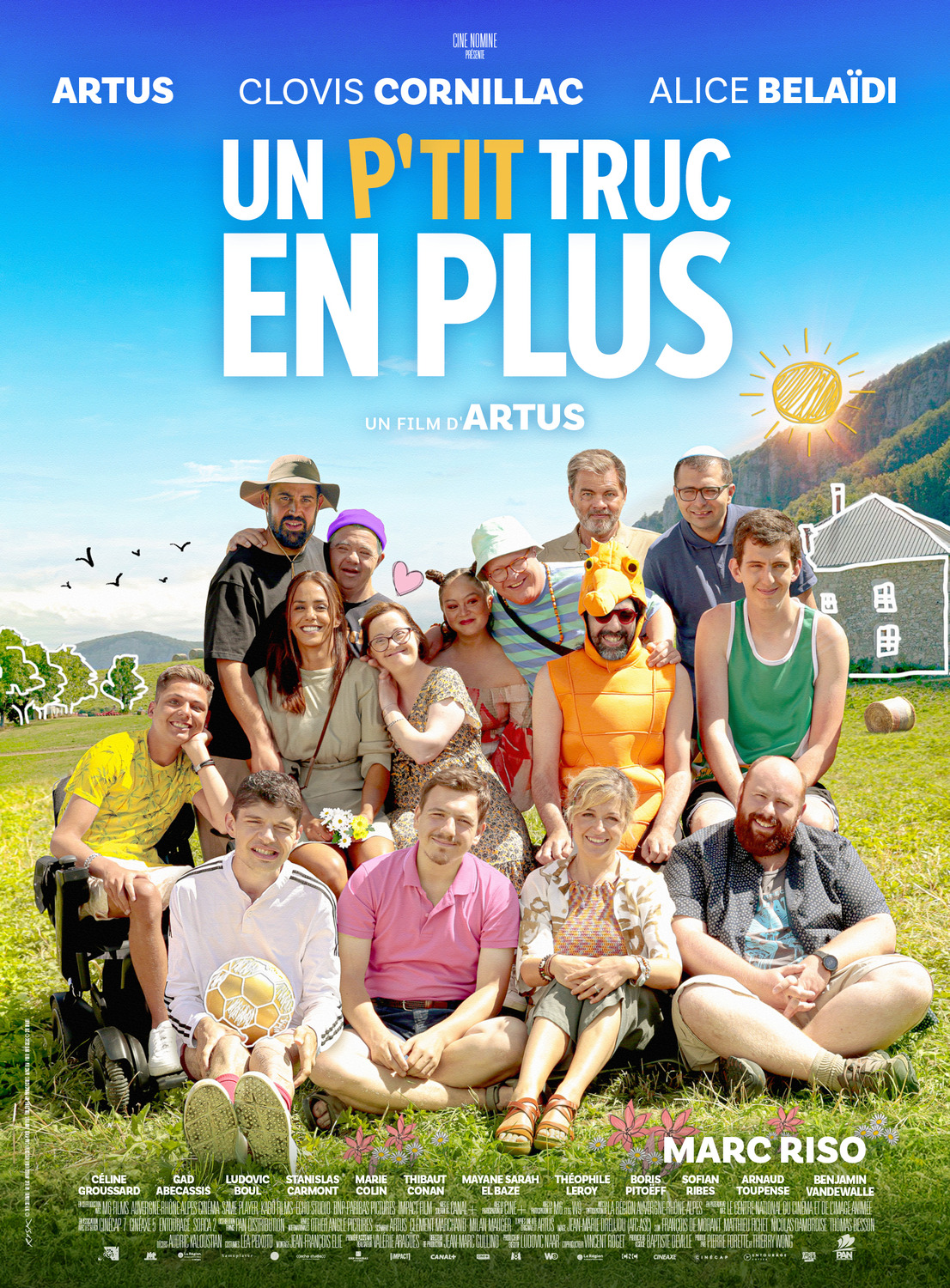 Extra Large Movie Poster Image for Un p'tit truc en plus 