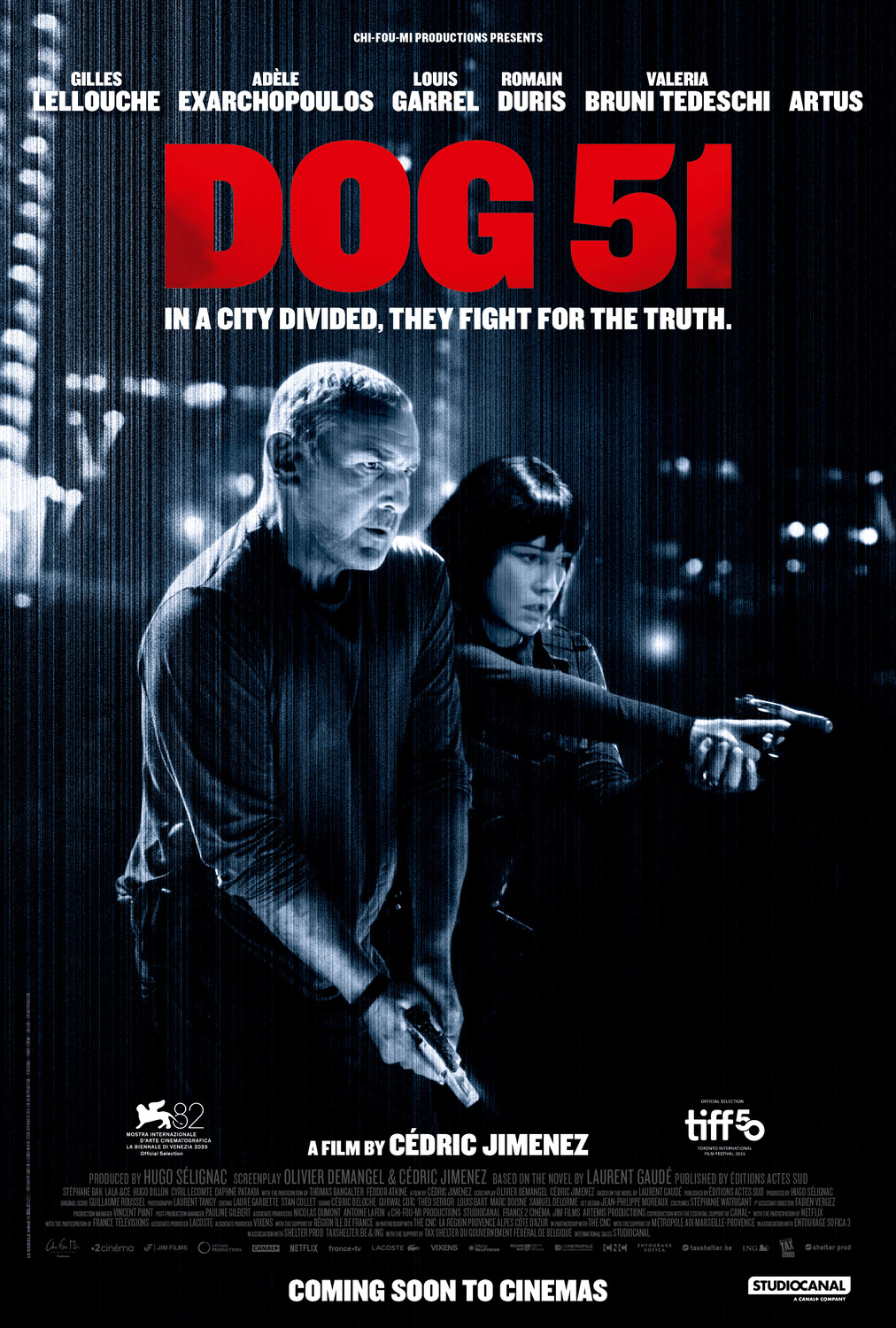 Extra Large Movie Poster Image for Chien 51 (#2 of 2)