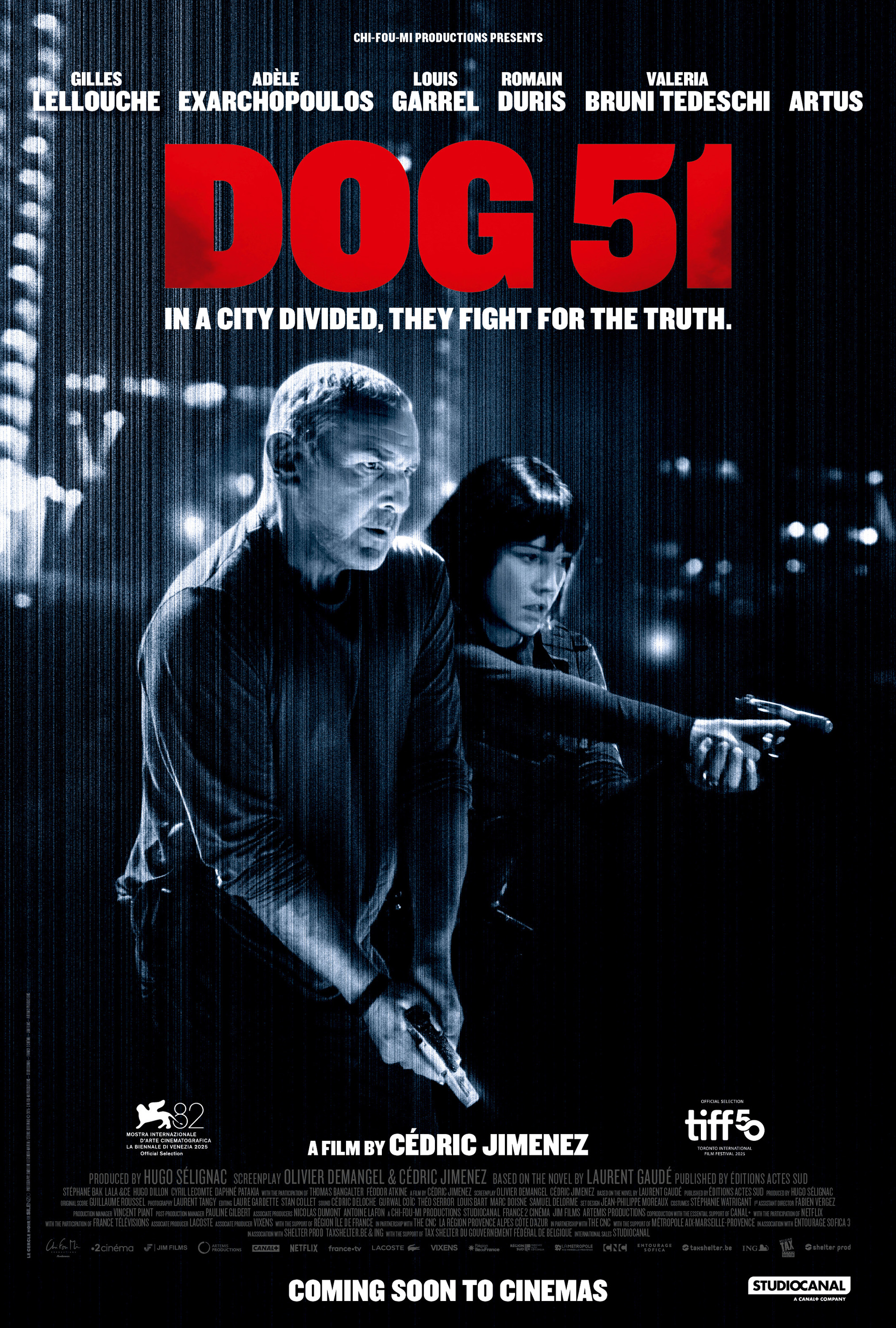 Mega Sized Movie Poster Image for Chien 51 (#2 of 2)