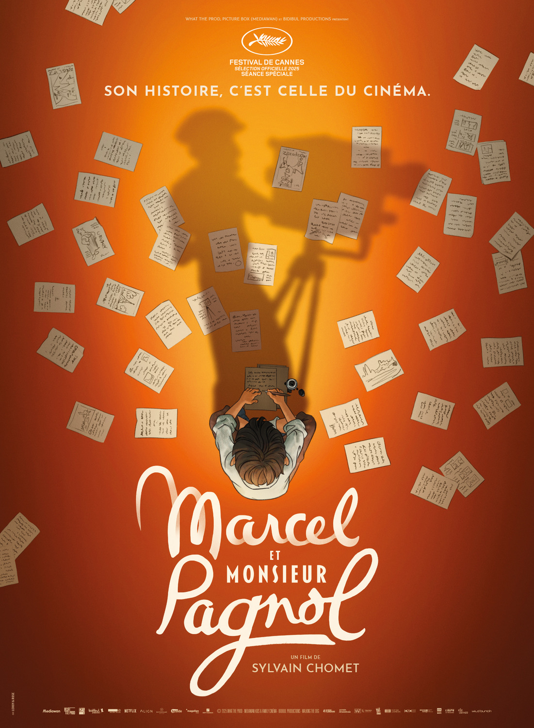 Extra Large Movie Poster Image for Marcel et Monsieur Pagnol (#1 of 2)