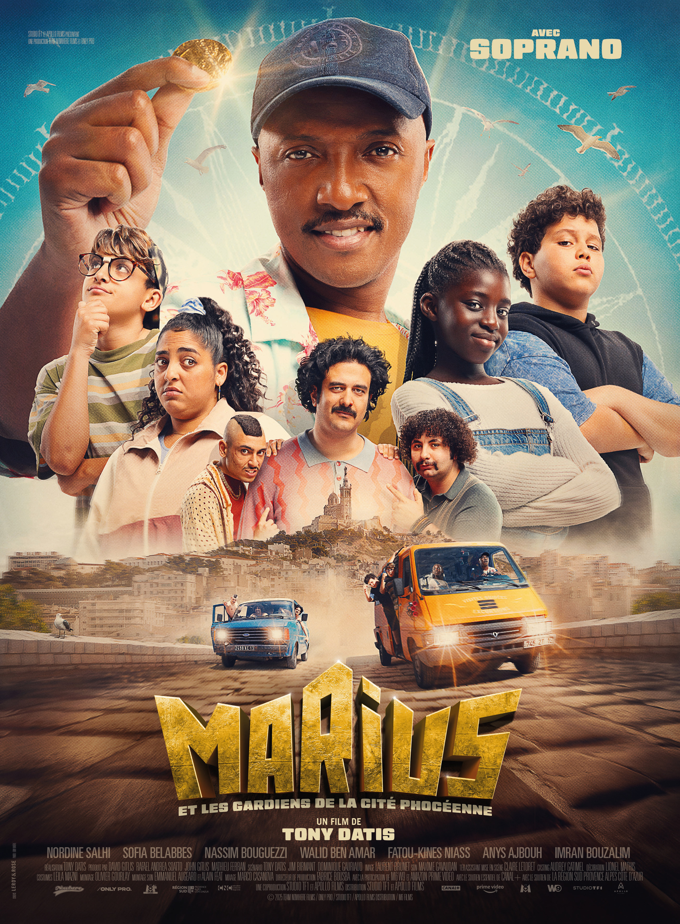 Mega Sized Movie Poster Image for Marius Et les Gardiens de la Cité Phocéenne 