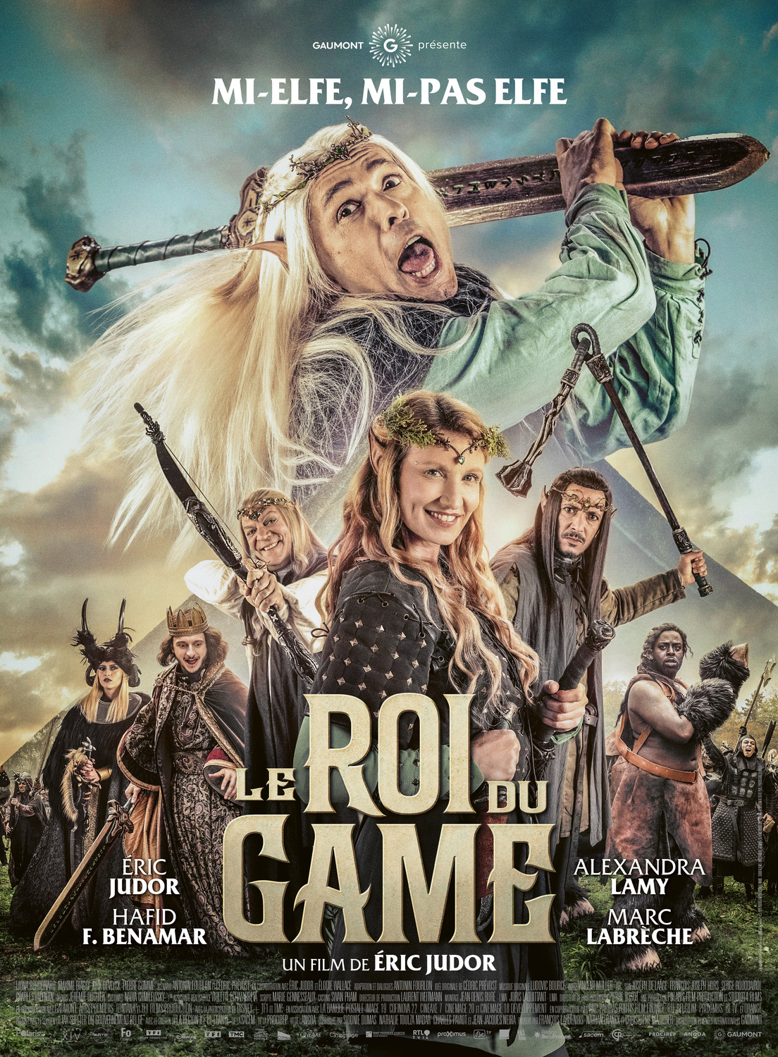 Extra Large Movie Poster Image for Le roi du game 